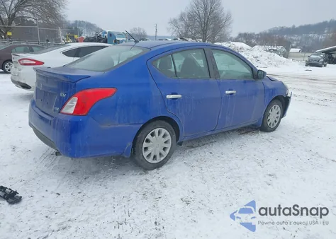 2015 Nissan Versa 1.6 Sv z USA, uszkodzony, nr VIN 3N1CN7AP1FL886623